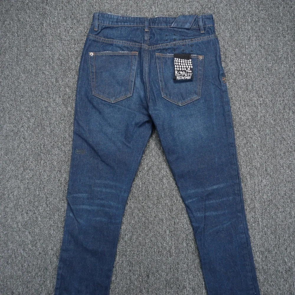 KSUBI Jeans Mens 30x31 Blue Chitch Real Deal Denim Button‎ Fly Tapered